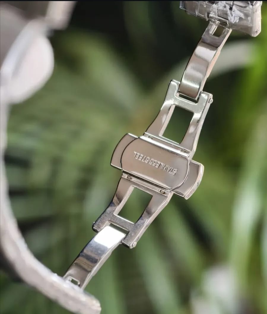 fossil townsman automatic skeleton dial stainless steel watch