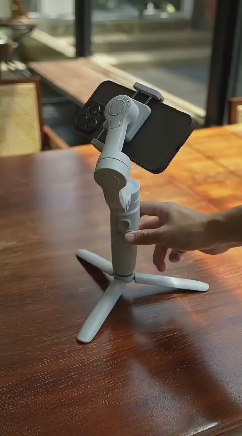 M1 3-Axis Smartphone Stabilizer Gimbal for Mobile | Portable Vlogging & Video Recording Tool